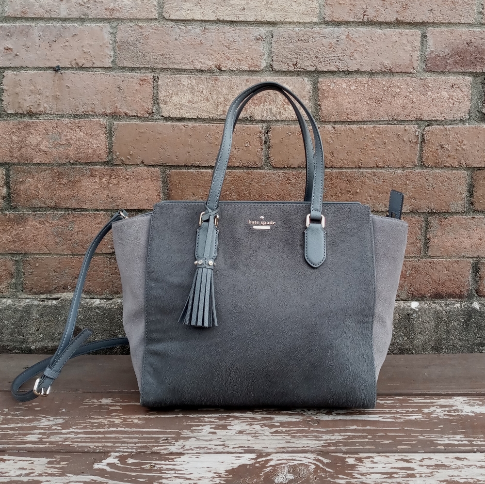 *Kate Spade Laurel Way Haircalf Hadlee Tote Bag